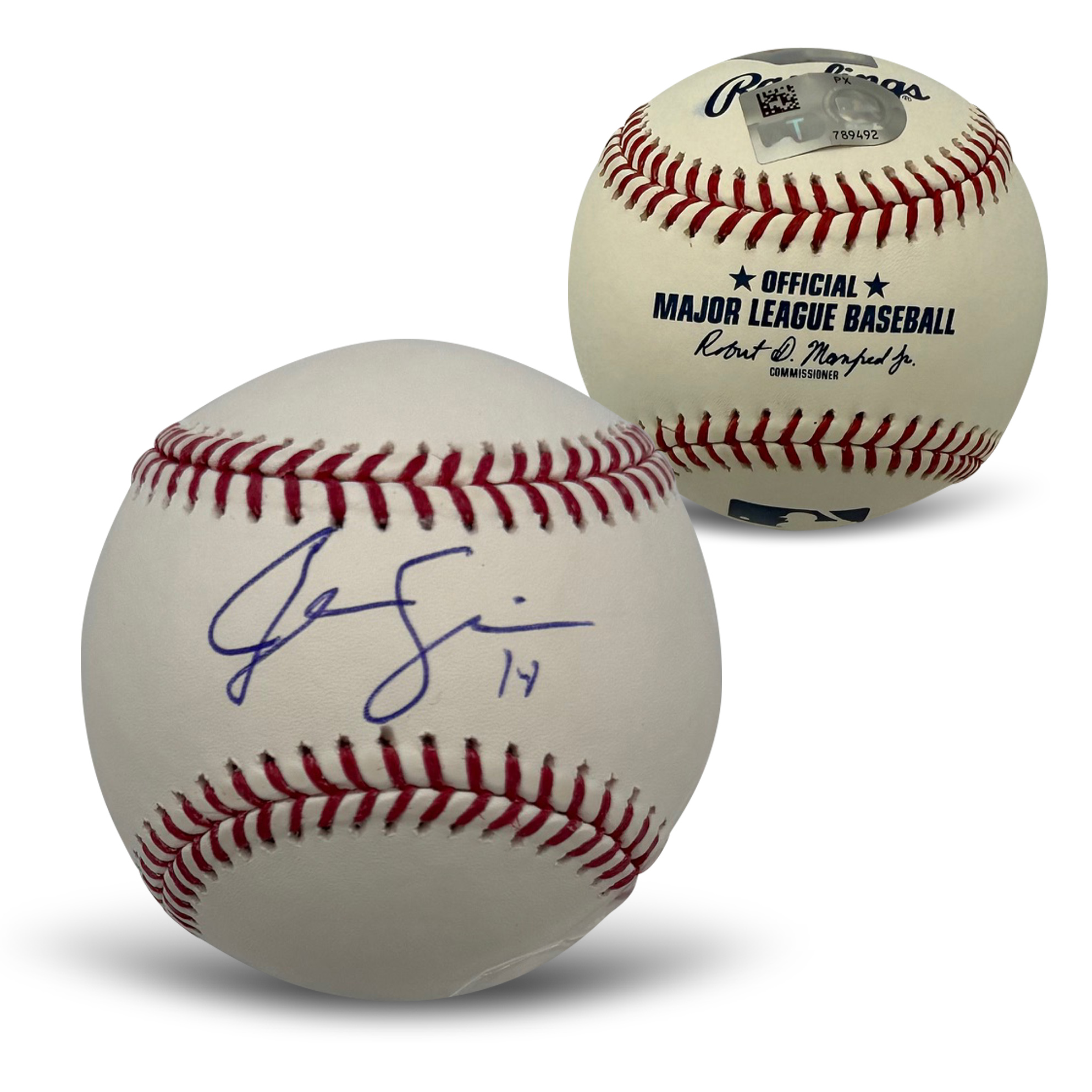 Jac Caglianone Autographed Kansas City Royals Signed MLB Baseball Fanatics Authentic COA With UV Display Case