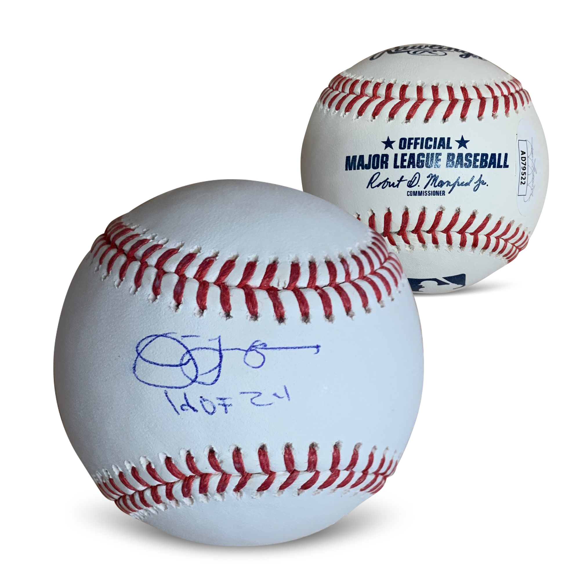 Jim Leyland Autographed Hall of Fame HOF 2024 Signed Baseball JSA COA With UV Display Case
