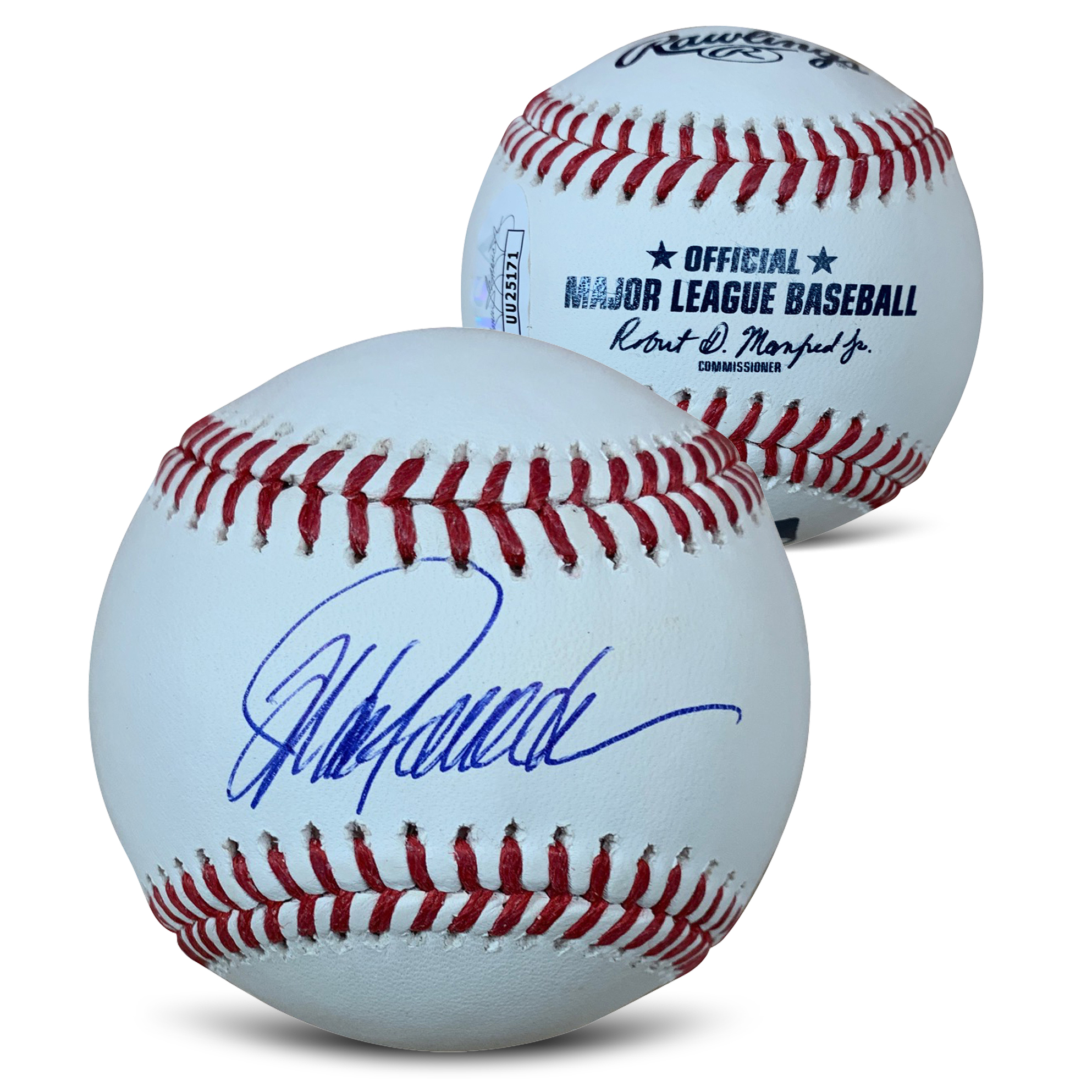 Jorge Posada Autographed MLB Signed Baseball JSA COA With UV Display Case