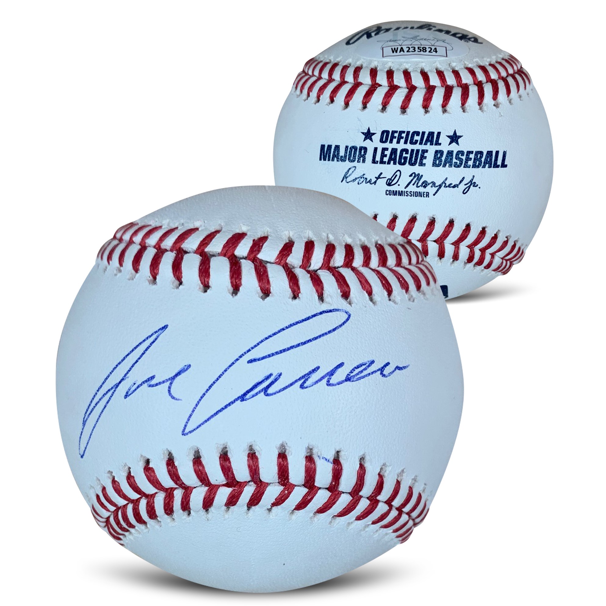 Jose Canseco Autographed MLB Signed Baseball JSA COA With Display Case