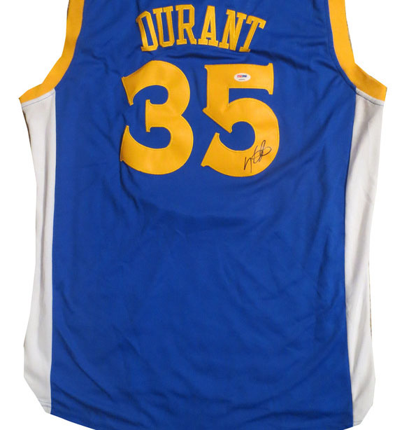 kevin durant signed jersey