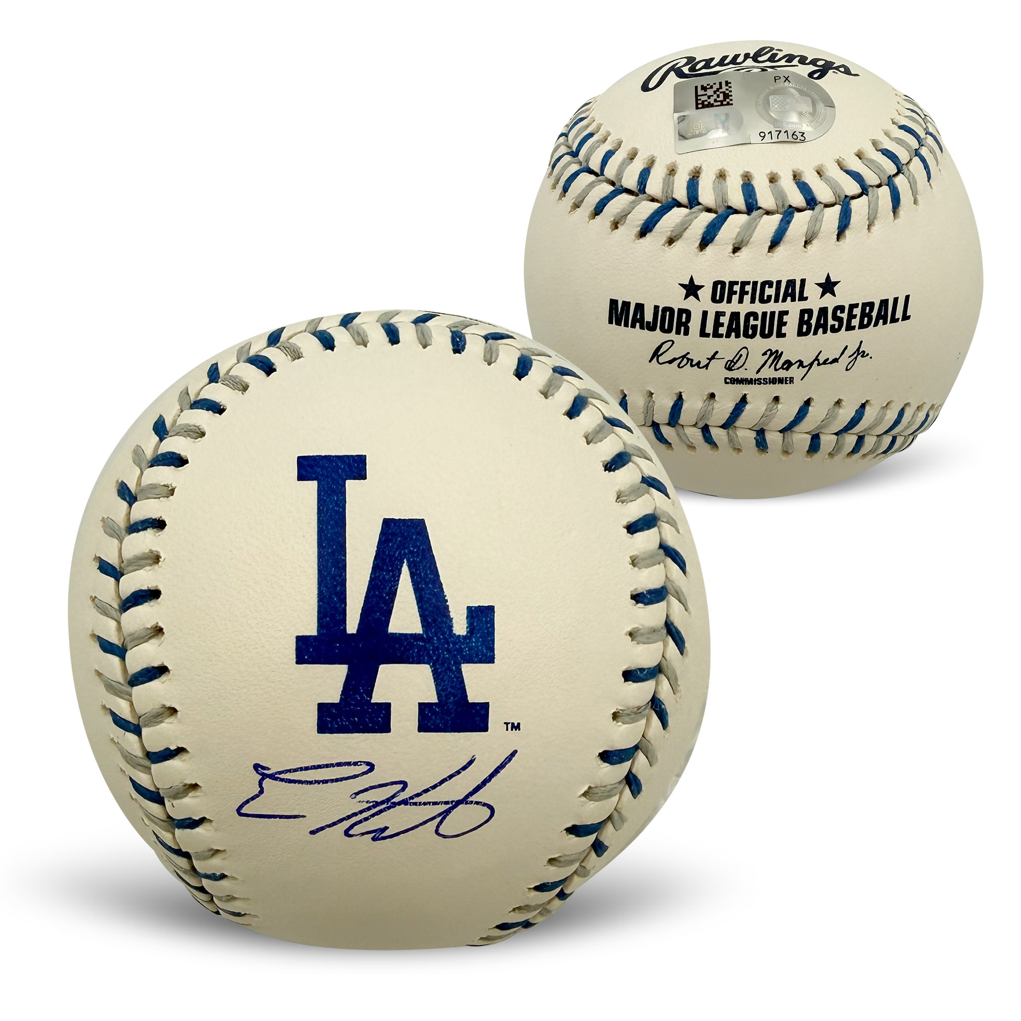 Enrique Kike Hernandez Autographed Los Angeles Dodgers Logo Signed Baseball MLB Authenticated With UV Display Case Enrique Kike Hernandez Autographed Los Angeles Dodgers Logo Signed Baseball MLB Authenticated With UV Display Case