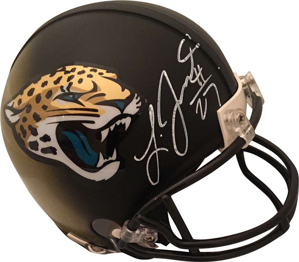 Leonard Fournette Autographed Jaguars Football Mini Helmet PSA DNA COA 2 Leonard Fournette Autographed Jaguars Football Mini Helmet PSA DNA COA 2