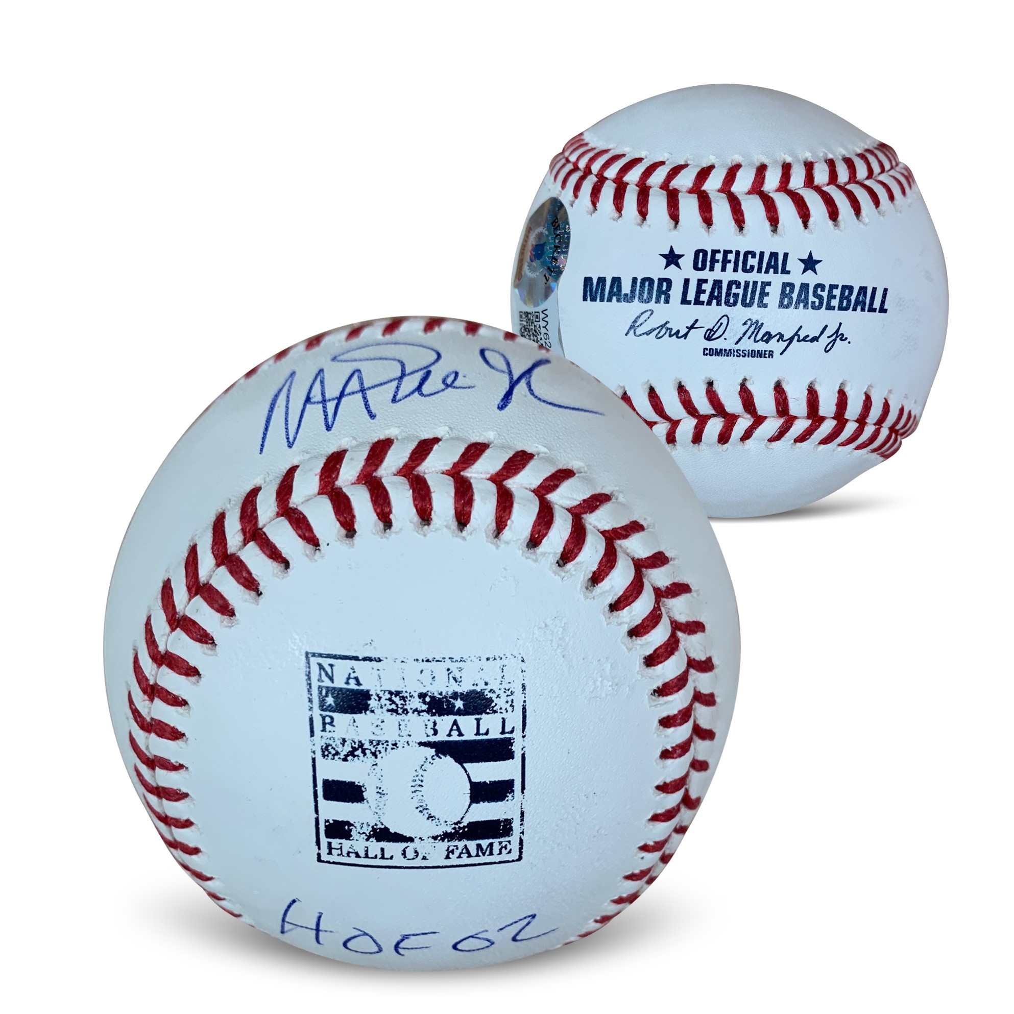 Magic Johnson Autographed Hall of Fame HOF Signed MLB Baseball Beckett Authentication COA With UV Display Case