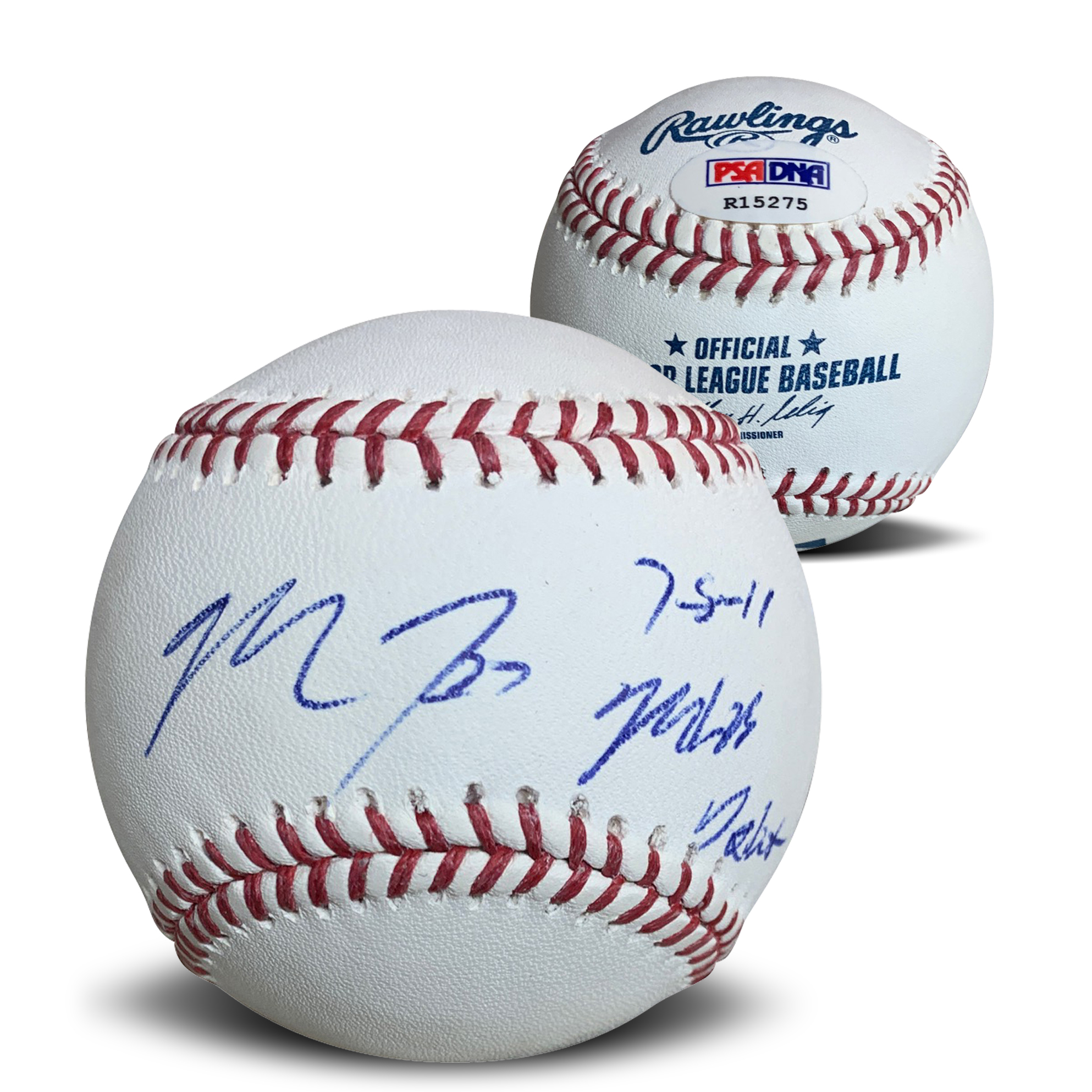 Mike Trout Autographed Rookie Year Signed Debut Baseball PSA DNA COA With Case