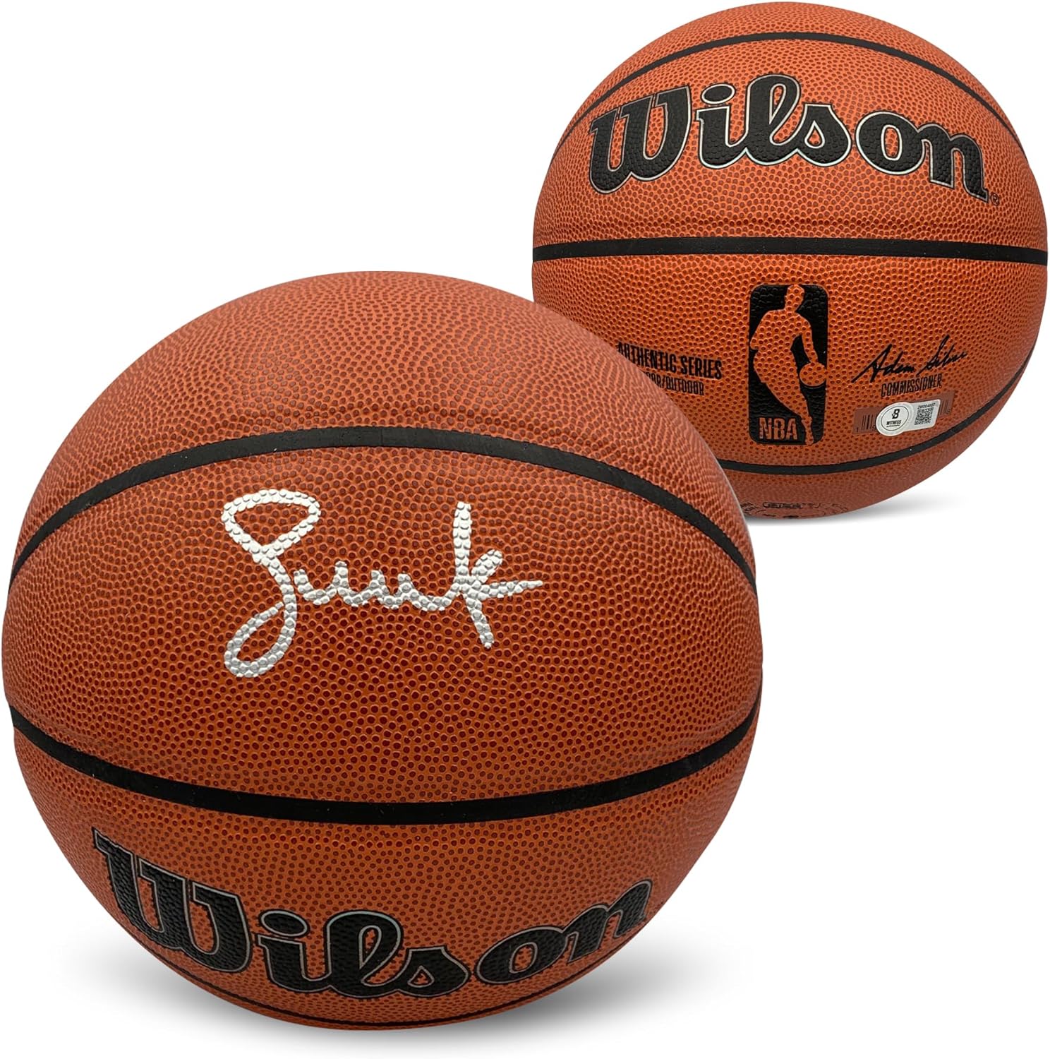 Steve Nash Autographed NBA Full Sized Replica Signed Basketball Beckett Authenticated COA