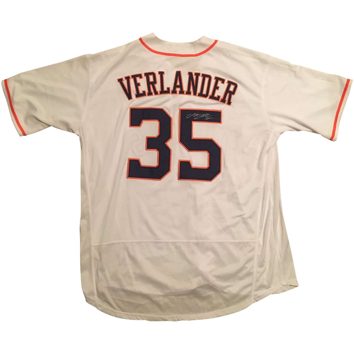 justin verlander autographed jersey