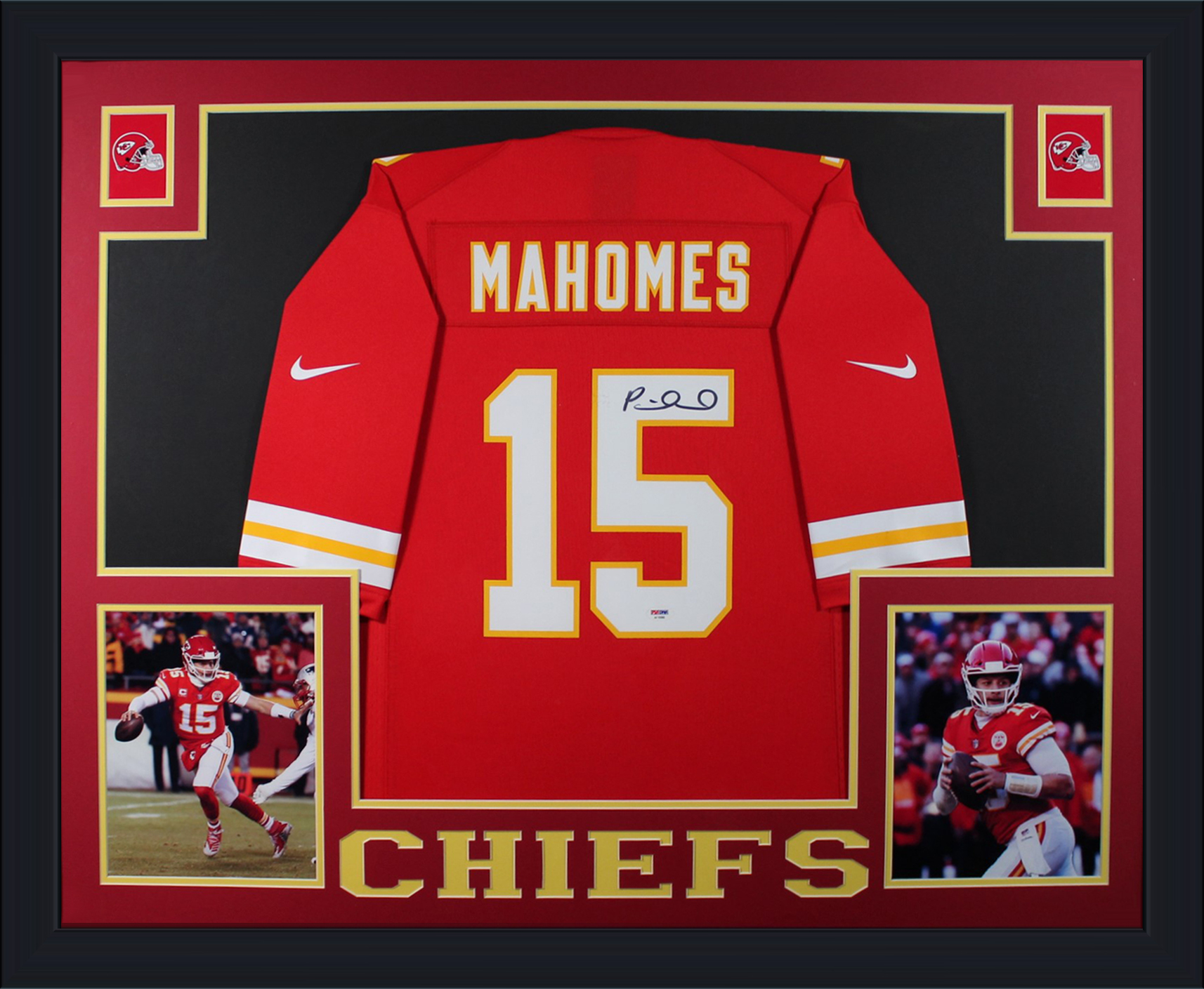 autographed patrick mahomes jersey