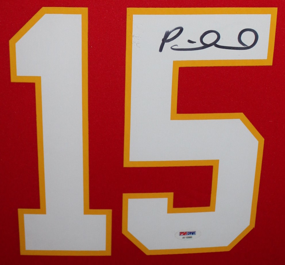 pat mahomes autographed jersey