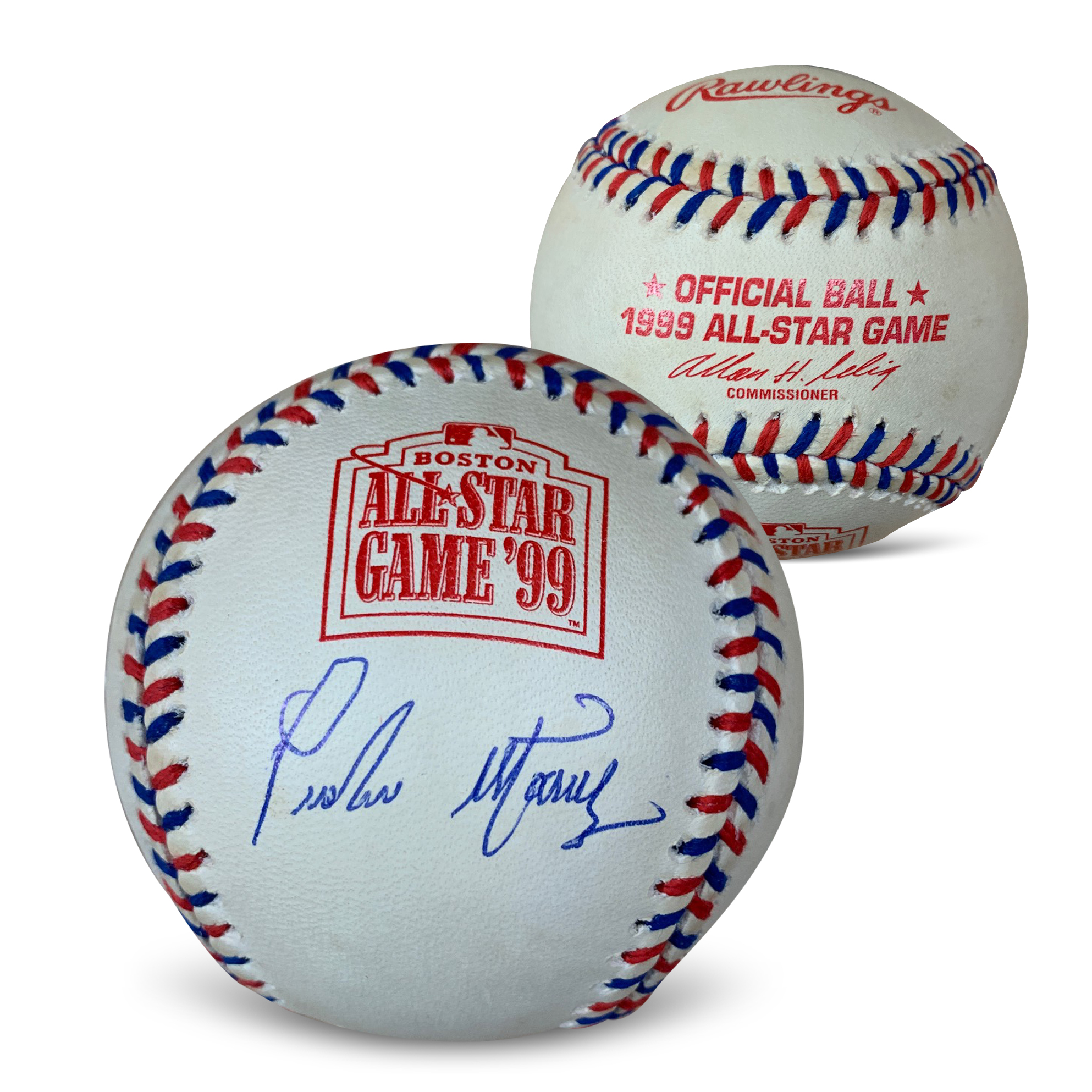 Pedro Martinez Autographed 1999 All Star Game Signed Baseball Beckett COA With UV Display Case