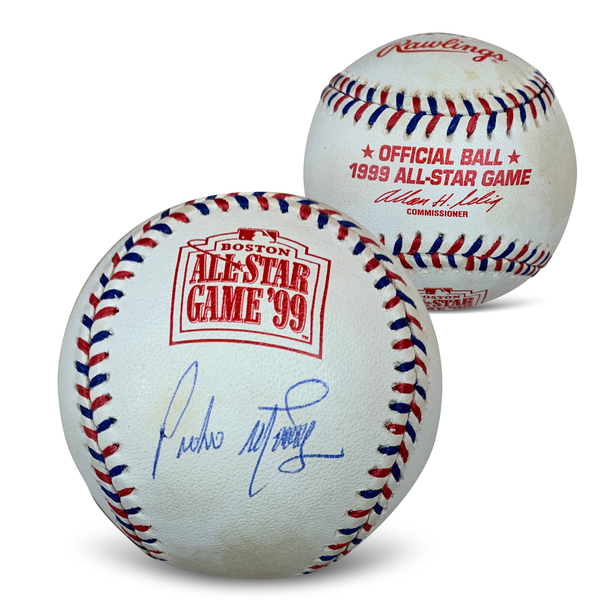 Pedro Martinez Autographed Boston 1999 All Star Game Signed Baseball JSA COA With Display Case Pedro Martinez Autographed Boston 1999 All Star Game Signed Baseball JSA COA With Display Case