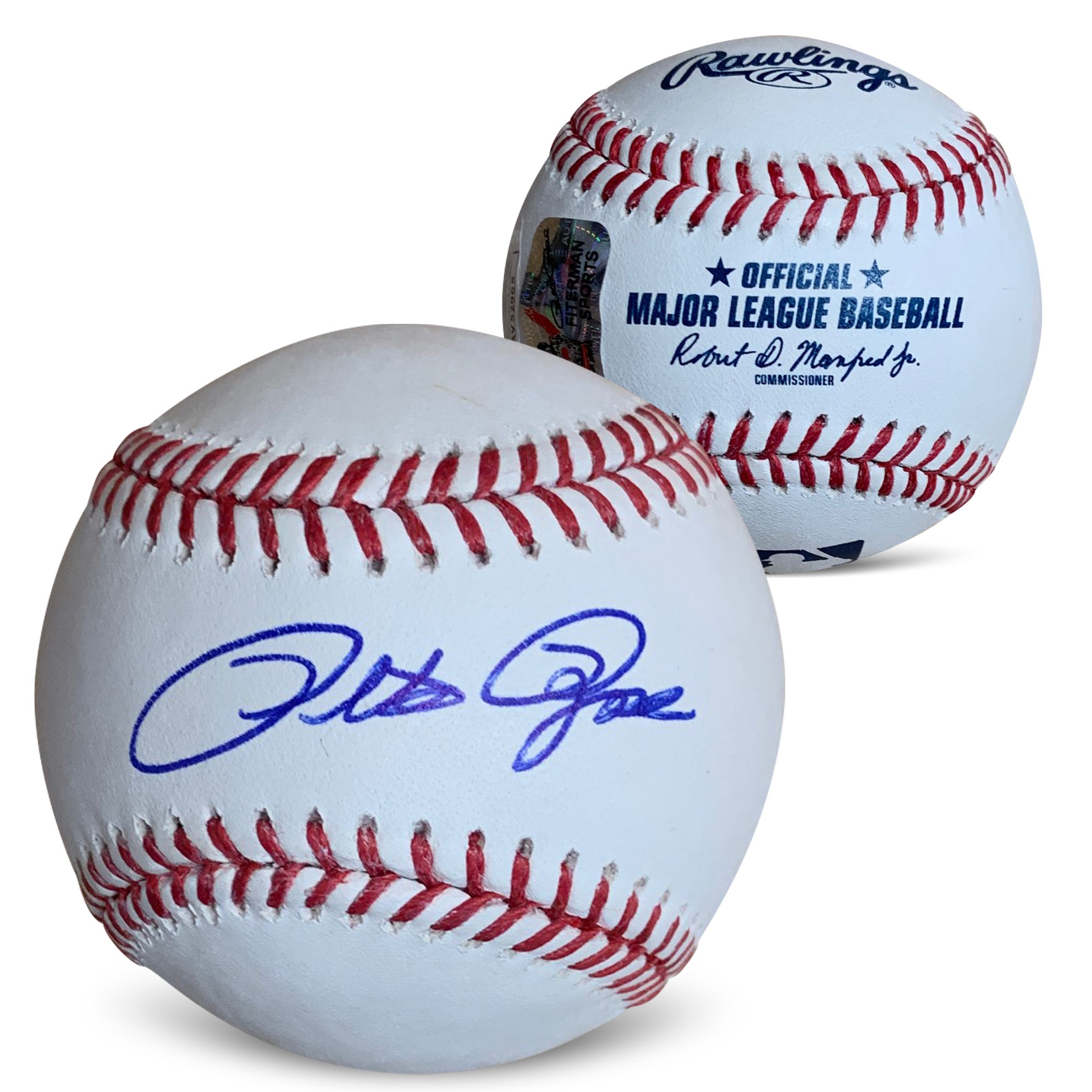 Pete Rose Autographed MLB Signed Baseball JSA COA With Display Case