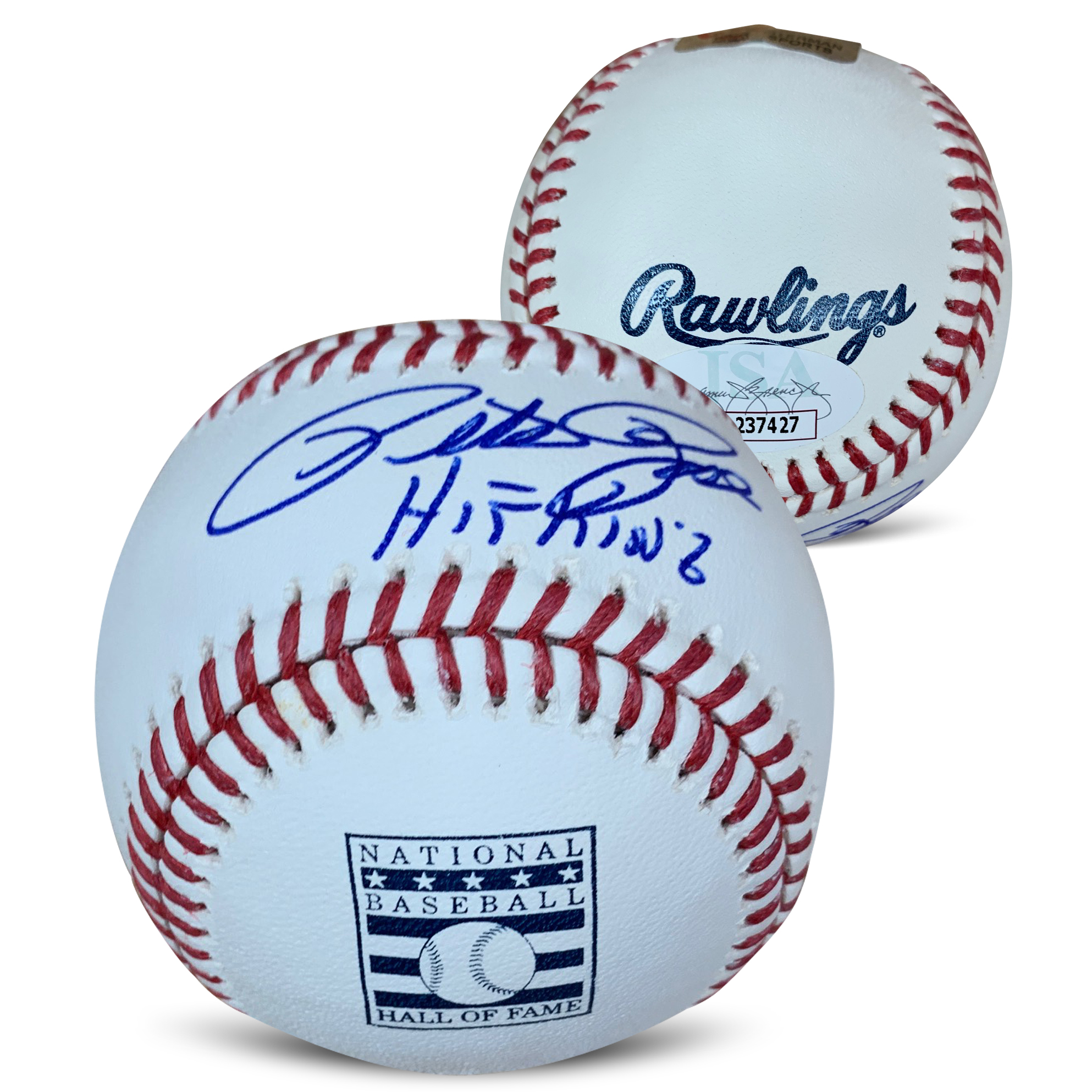 Pete Rose Autographed MLB Signed HOF Baseball HIT KING JSA COA With UV Display Case Sweet Spot Pete Rose Autographed MLB Signed HOF Baseball HIT KING JSA COA With UV Display Case Sweet Spot