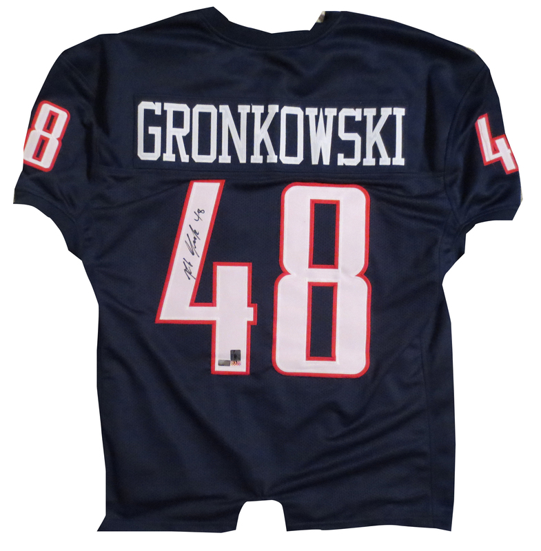 signed rob gronkowski jersey
