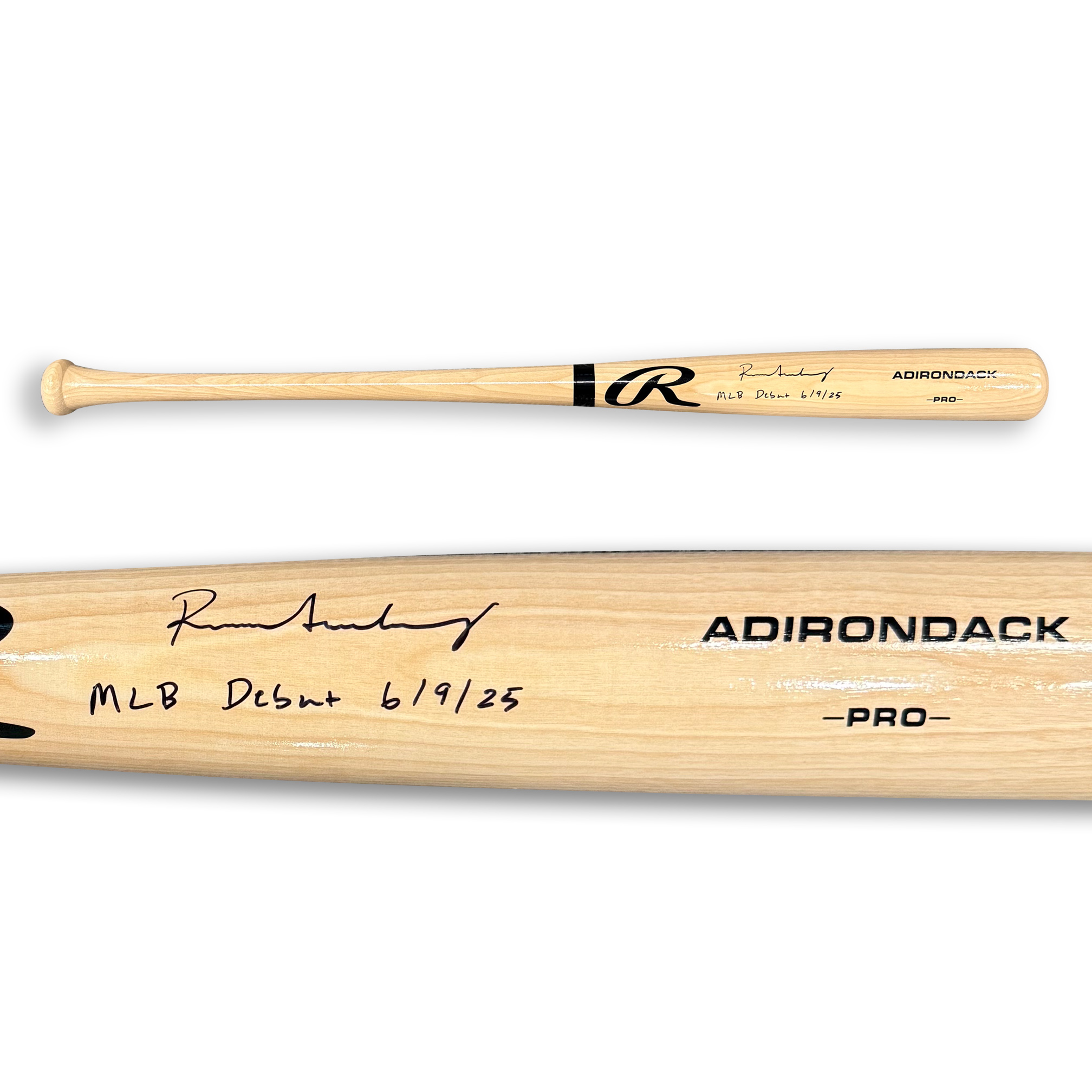 Roman Anthony Boston Red Sox Autographed 34" Signed Baseball Bat MLB DEBUT 6/19/25 Fanatics Authentic COA Roman Anthony Boston Red Sox Autographed 34" Signed Baseball Bat MLB DEBUT 6/19/25 Fanatics Authentic COA