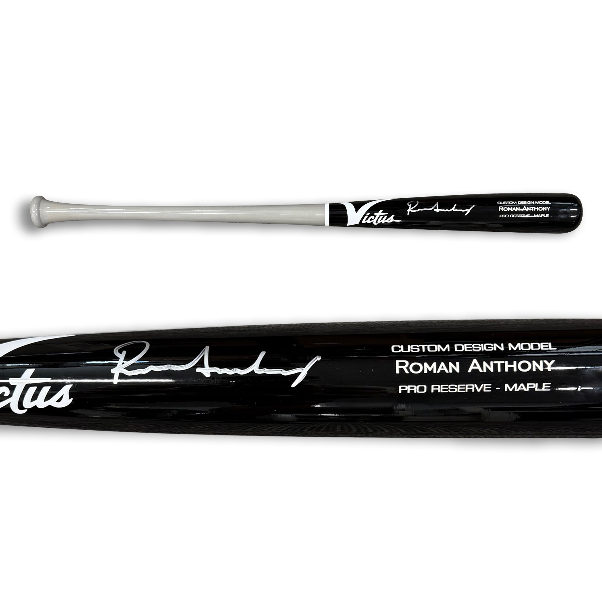 Roman Anthony Boston Red Sox Autographed Victus Game Model Signed Baseball Bat Fanatics Authentic COA