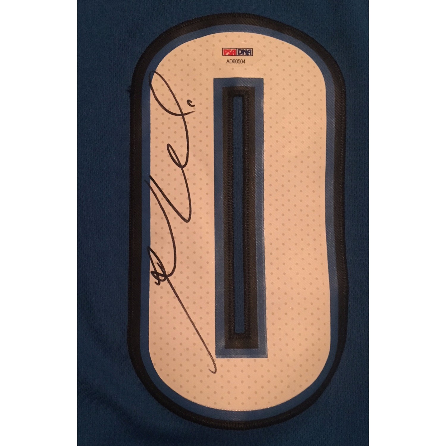 russell westbrook autographed jersey