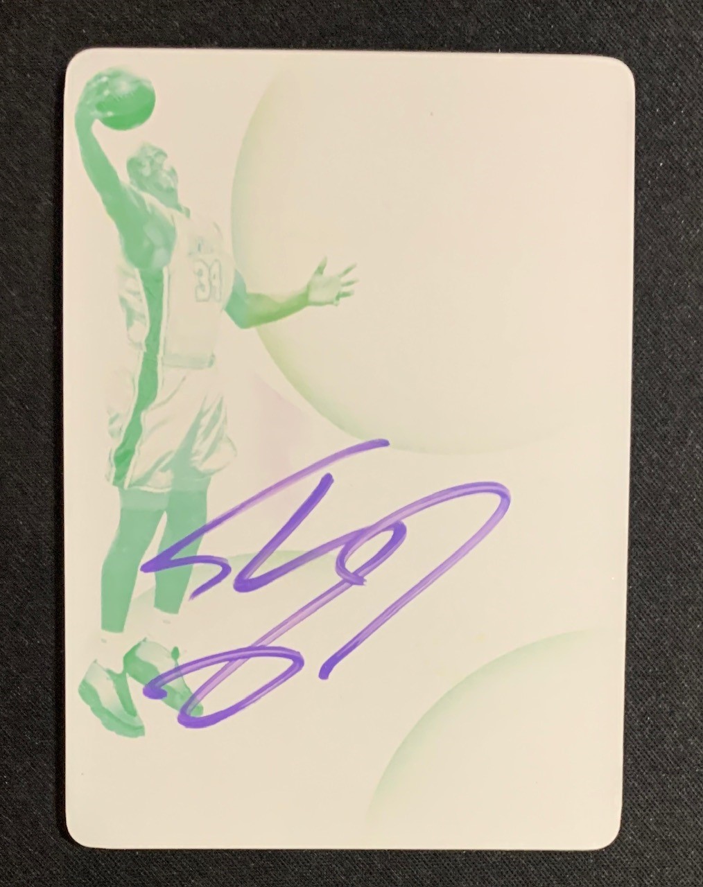 Shaquille O'Neal 2019 Panini Immaculate Signed Printing Plate Card Auto JSA 1/1