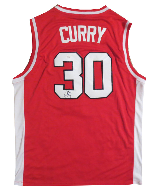 stephen curry college jersey