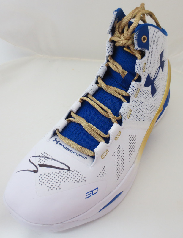 signed curry shoes