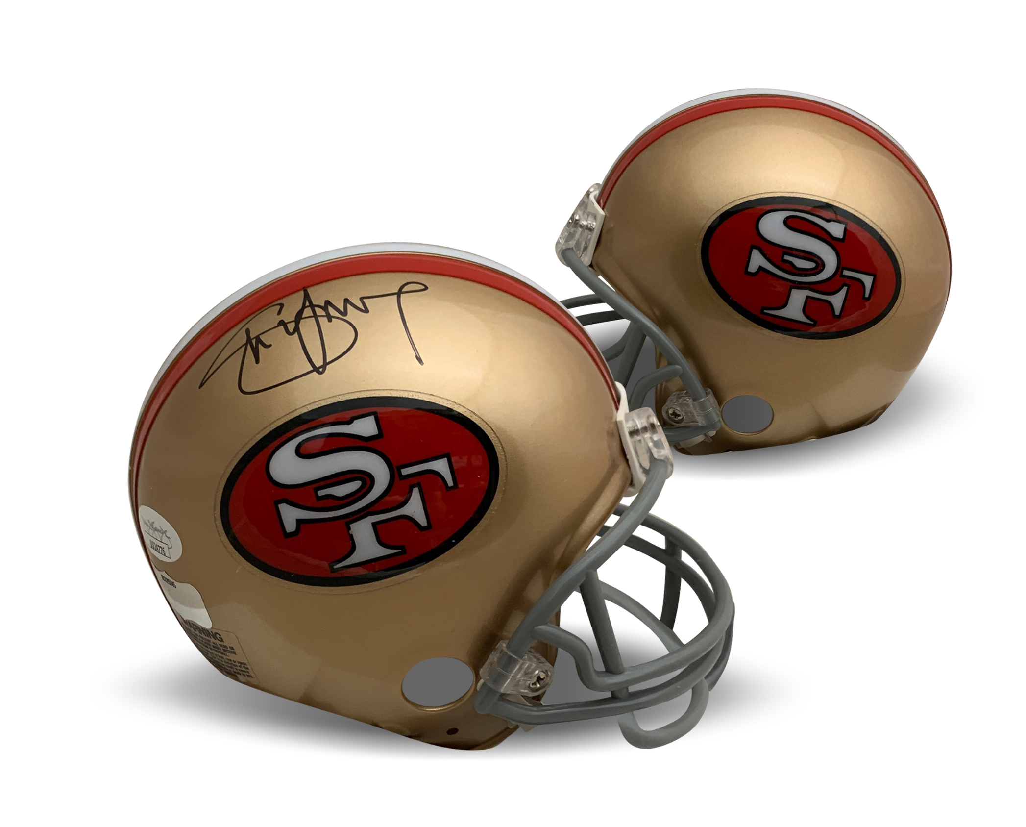 Steve Young Autographed San Francisco Signed Football Mini Helmet JSA COA