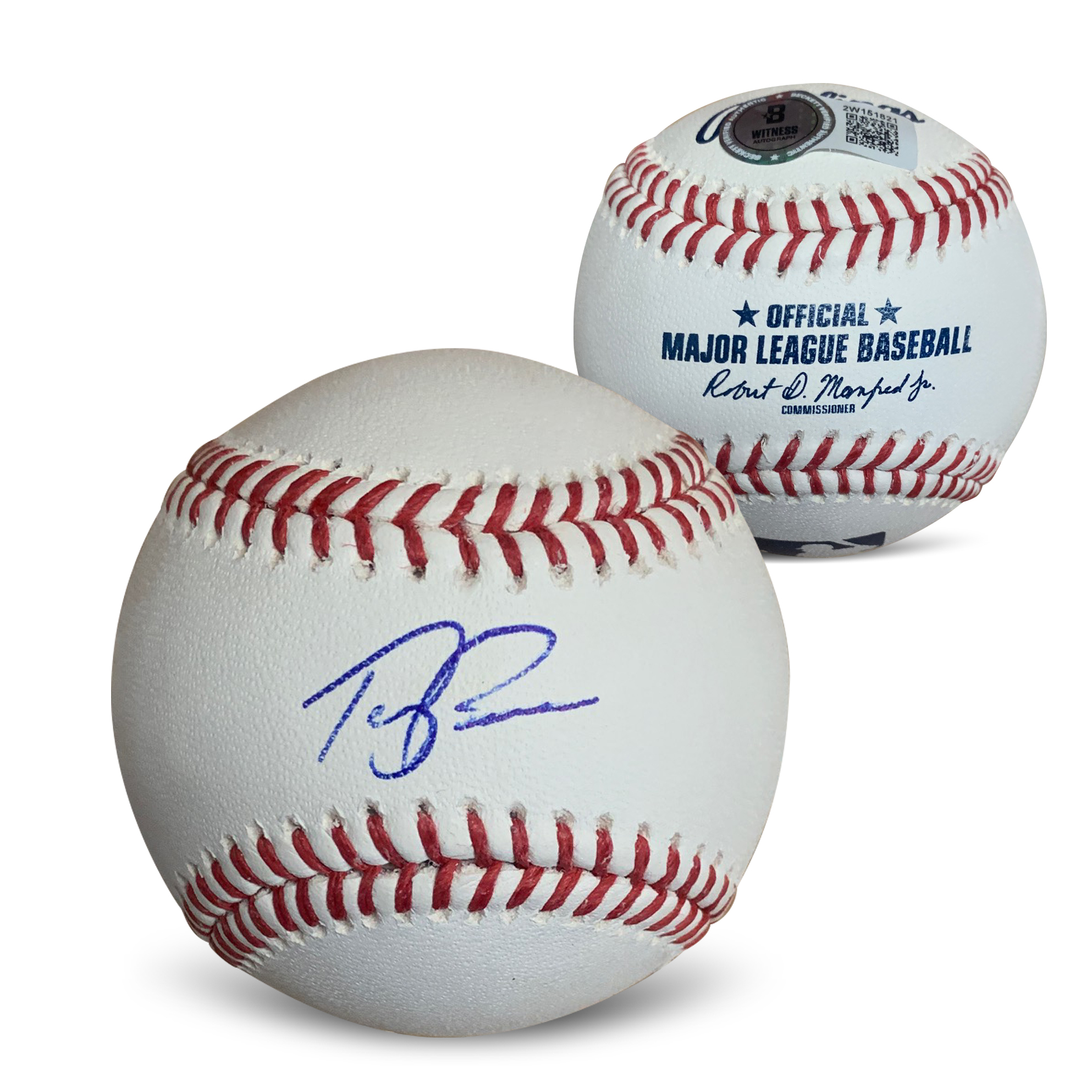 Terry Francona Autographed MLB Signed Baseball Beckett COA With UV Display Case