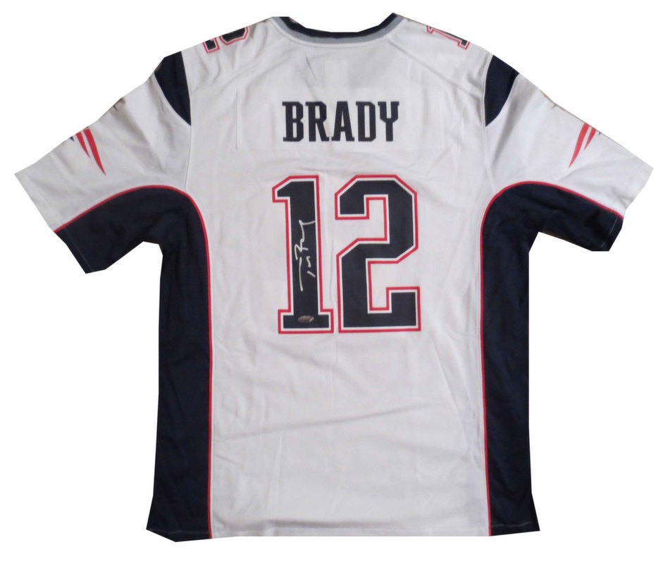 autographed brady jersey