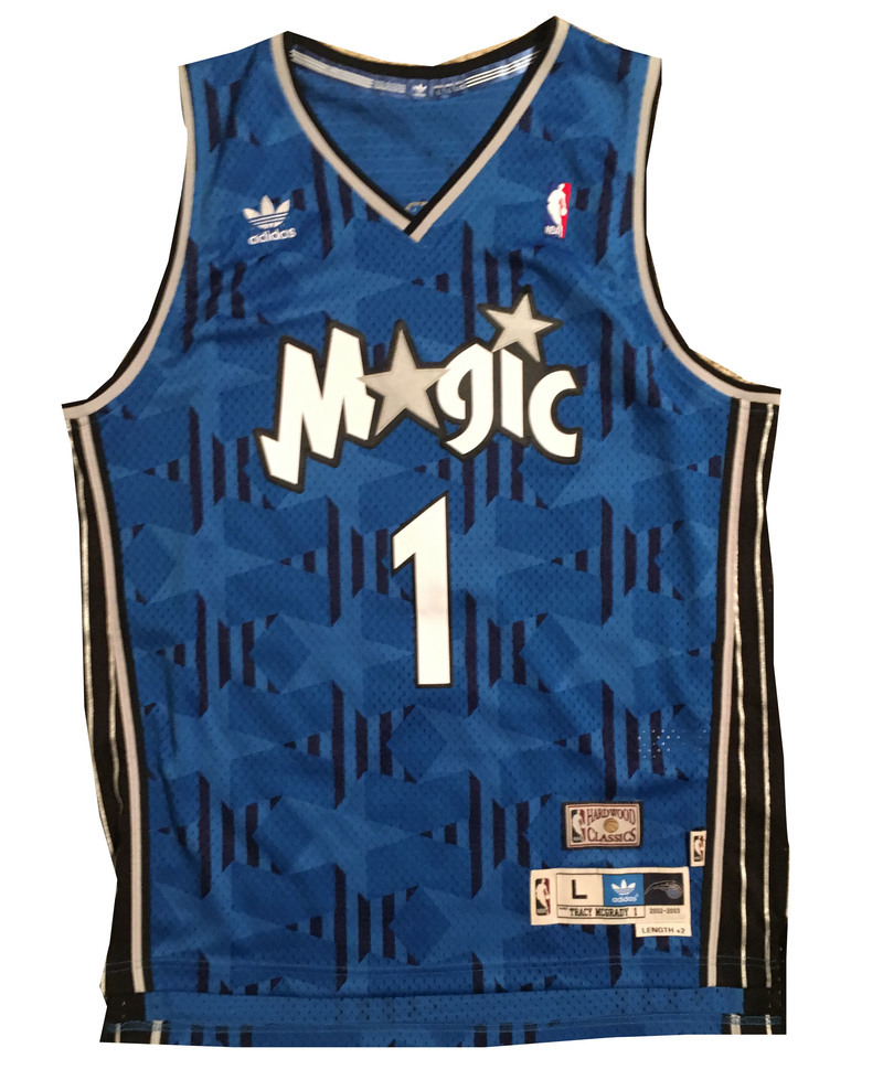 signed tracy mcgrady jersey