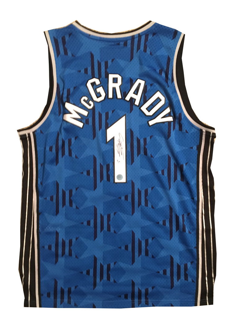 tracy mcgrady autographed jersey