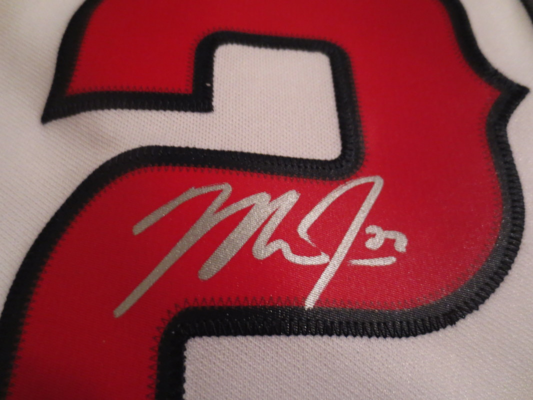 mike trout framed jersey