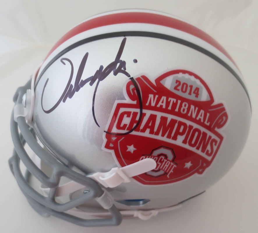urban meyer signed helmet