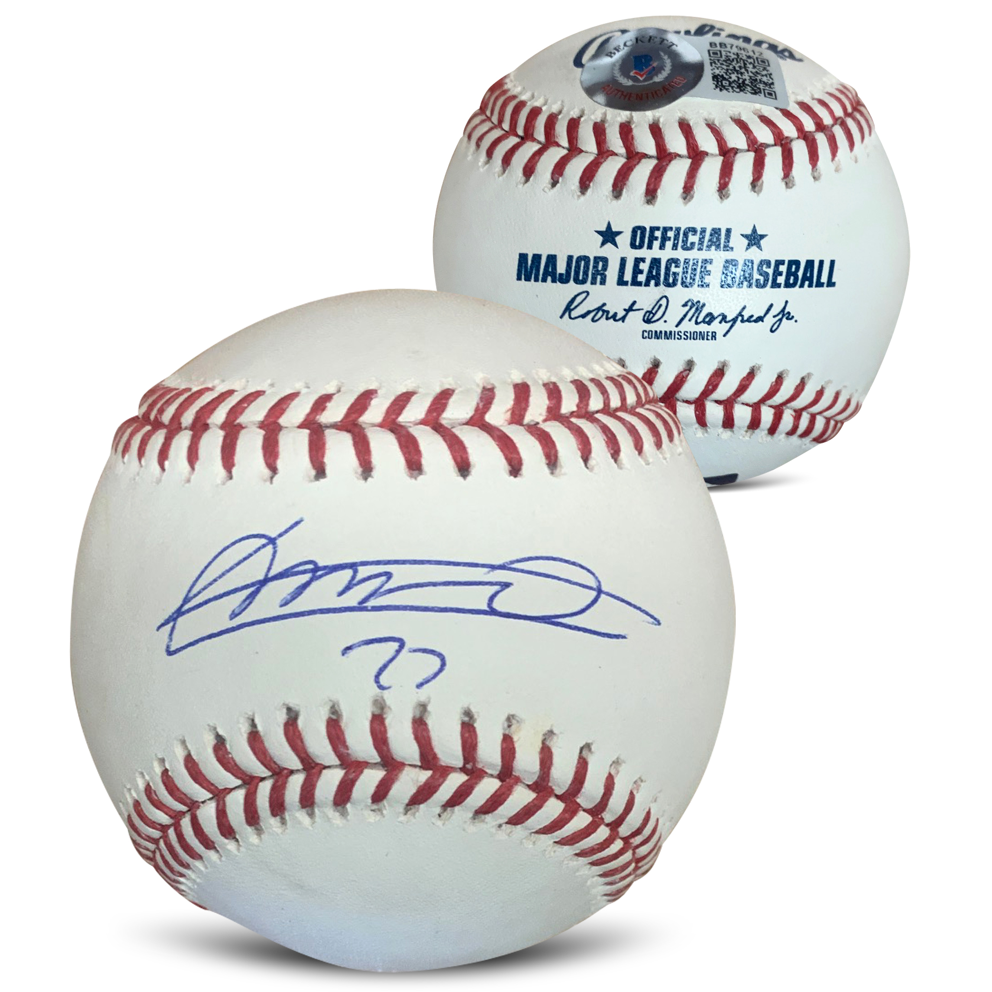 Vladimir Guerrero Jr Autographed MLB Signed Baseball Beckett COA With Display Case Vladimir Guerrero Jr Autographed MLB Signed Baseball Beckett COA With Display Case