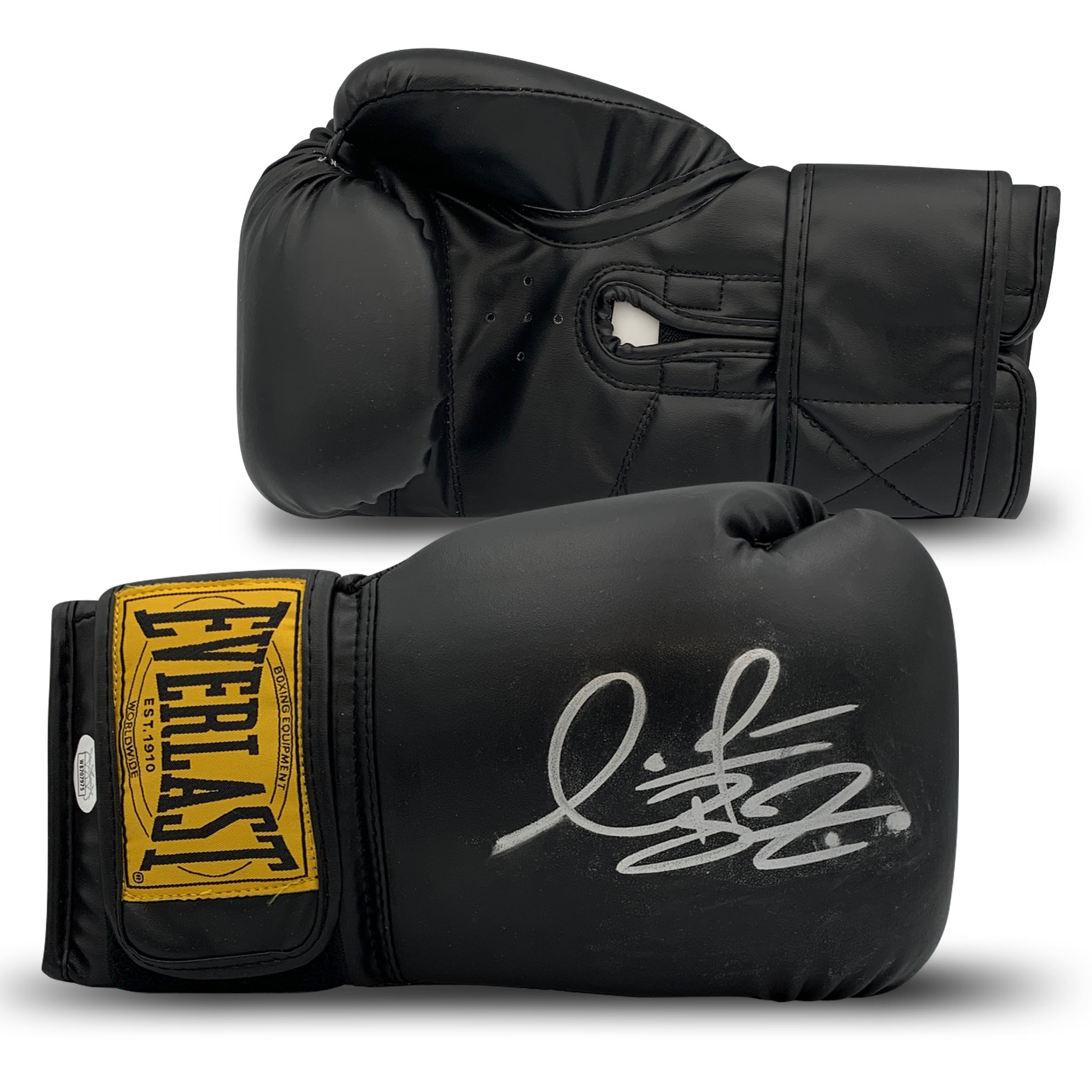 Deontay Wilder Autographed Everlast Signed Black Boxing Glove JSA COA