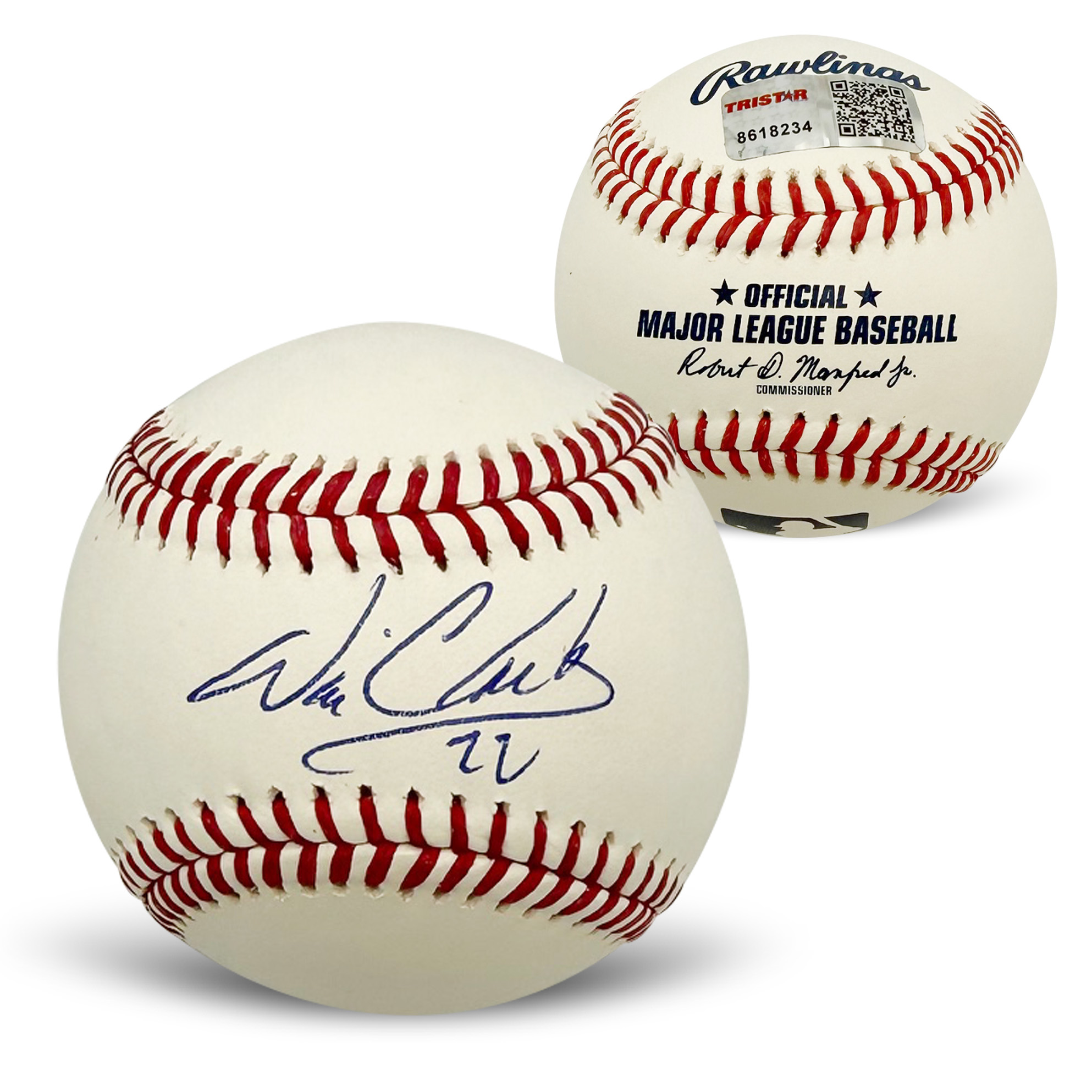 Will Clark San Francisco Giants Autographed MLB Signed Baseball TRISTAR Authenticated With UV Display Case Will Clark San Francisco Giants Autographed MLB Signed Baseball TRISTAR Authenticated With UV Display Case